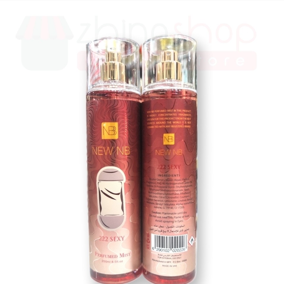 بادی اسپلش 212 زنانه شرکت nb امارات اصلی(فوق العاده ماندگار)250ml