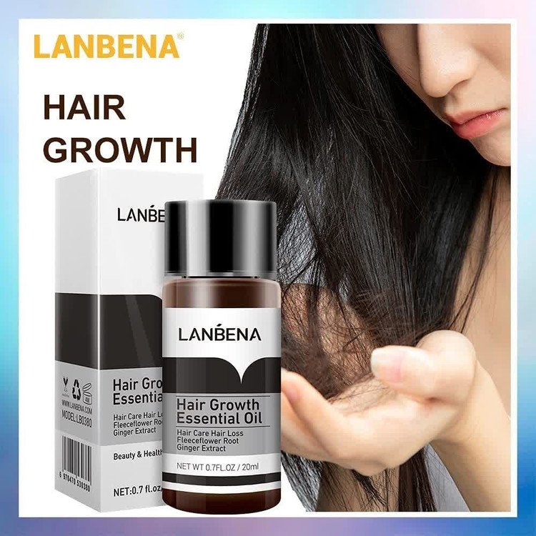 سرم تقویت و افزایش رشد مو لانبنا LANBENA اورجینال20 میل