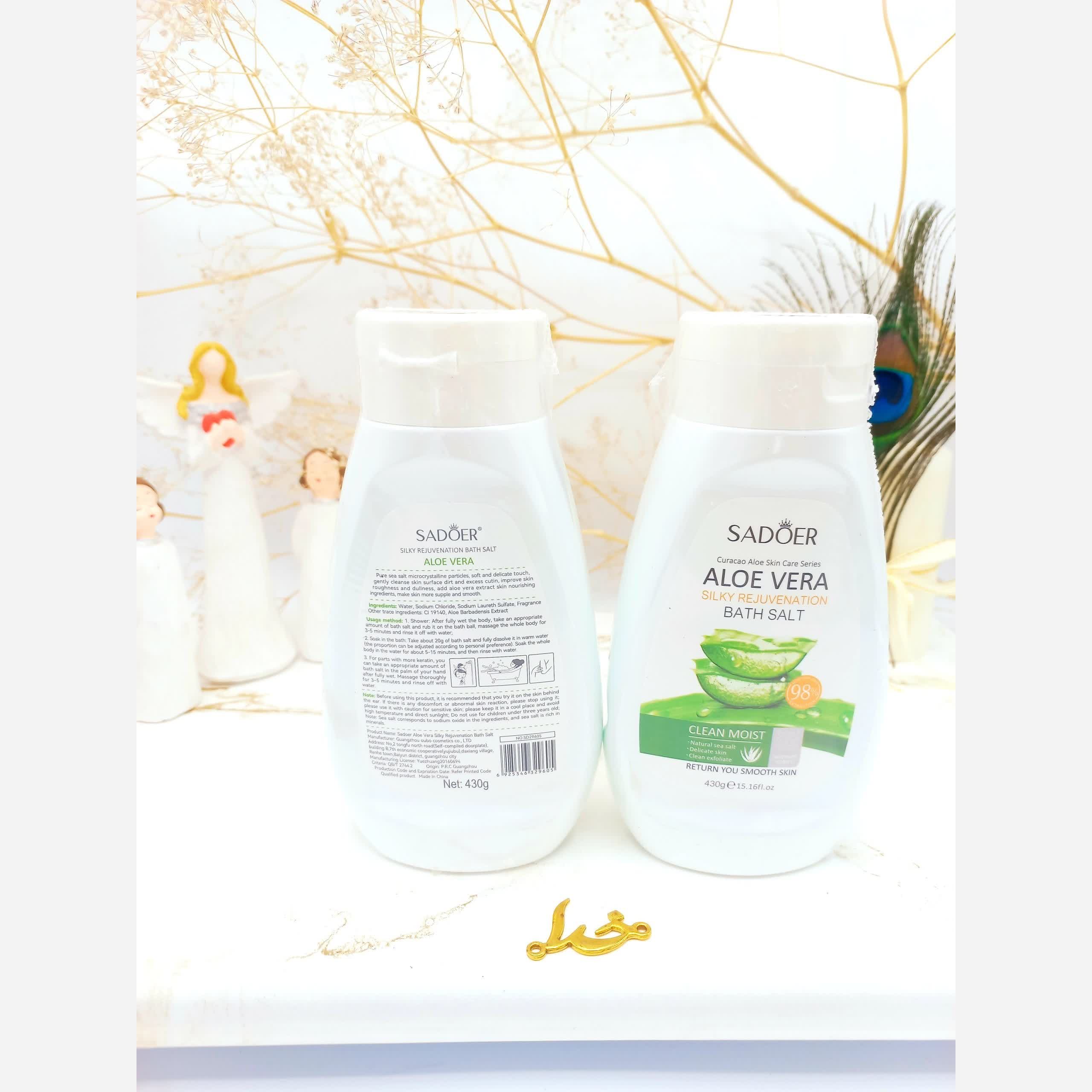 نمک بدن آلوورا سادور SADOER از بین برنده سلول مرده جای جوش.تیرگی.کدری