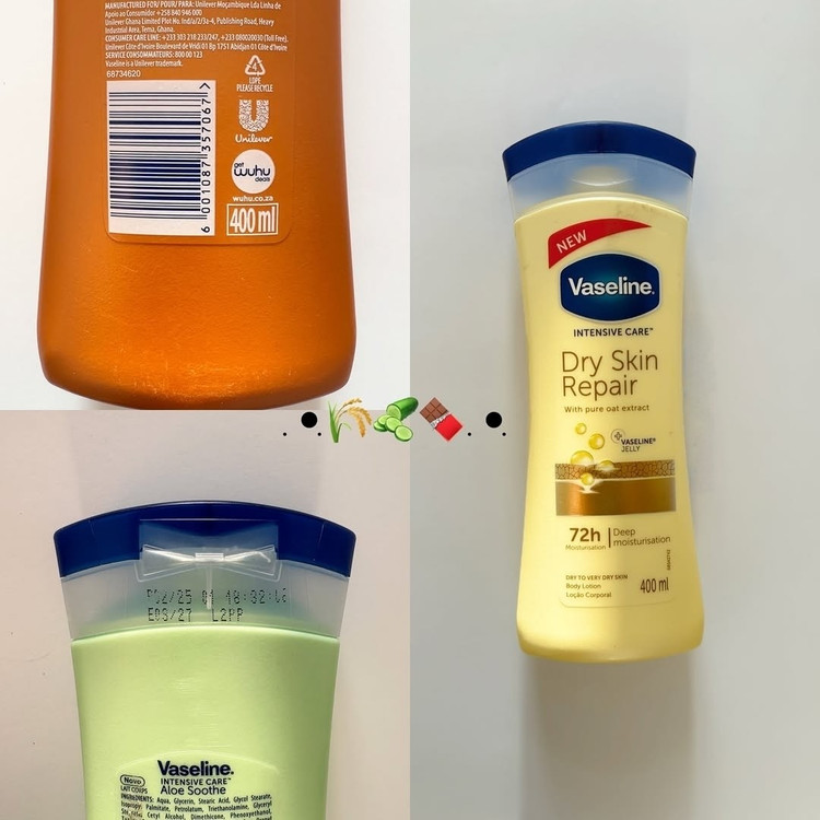 لوسیون بدن وازلین شکلاتی مدل cocoa glow اصل