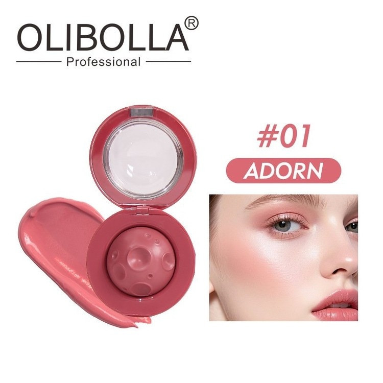 رژگونه و رژ لب خیس اولیبولا مدل فضایی OLIBOLLA