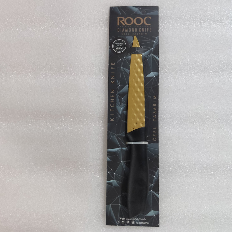 چاقو آشپزخانه ROOC دسته مشکی