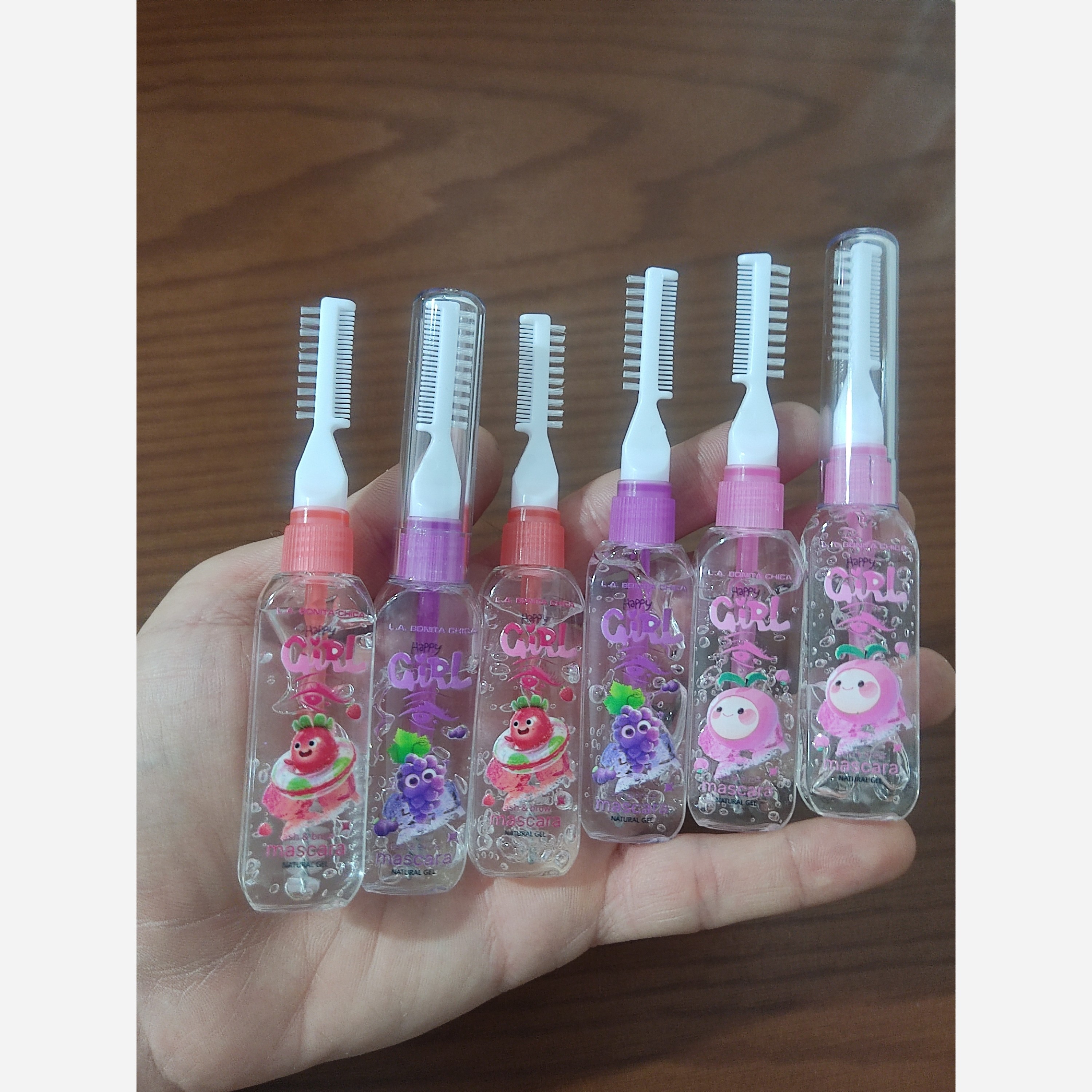 ژل ابرو شانه دار و برس دار MASCARA