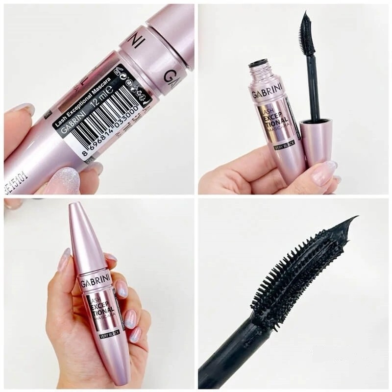 ریمل گابرینی حجم دهنده مدل Lash Exceptional حجم 12 میلی لیتر