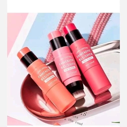 رژگونه براش دار استیکی ریموکو پک 96 عددی FAMTASTIC BLUSHER