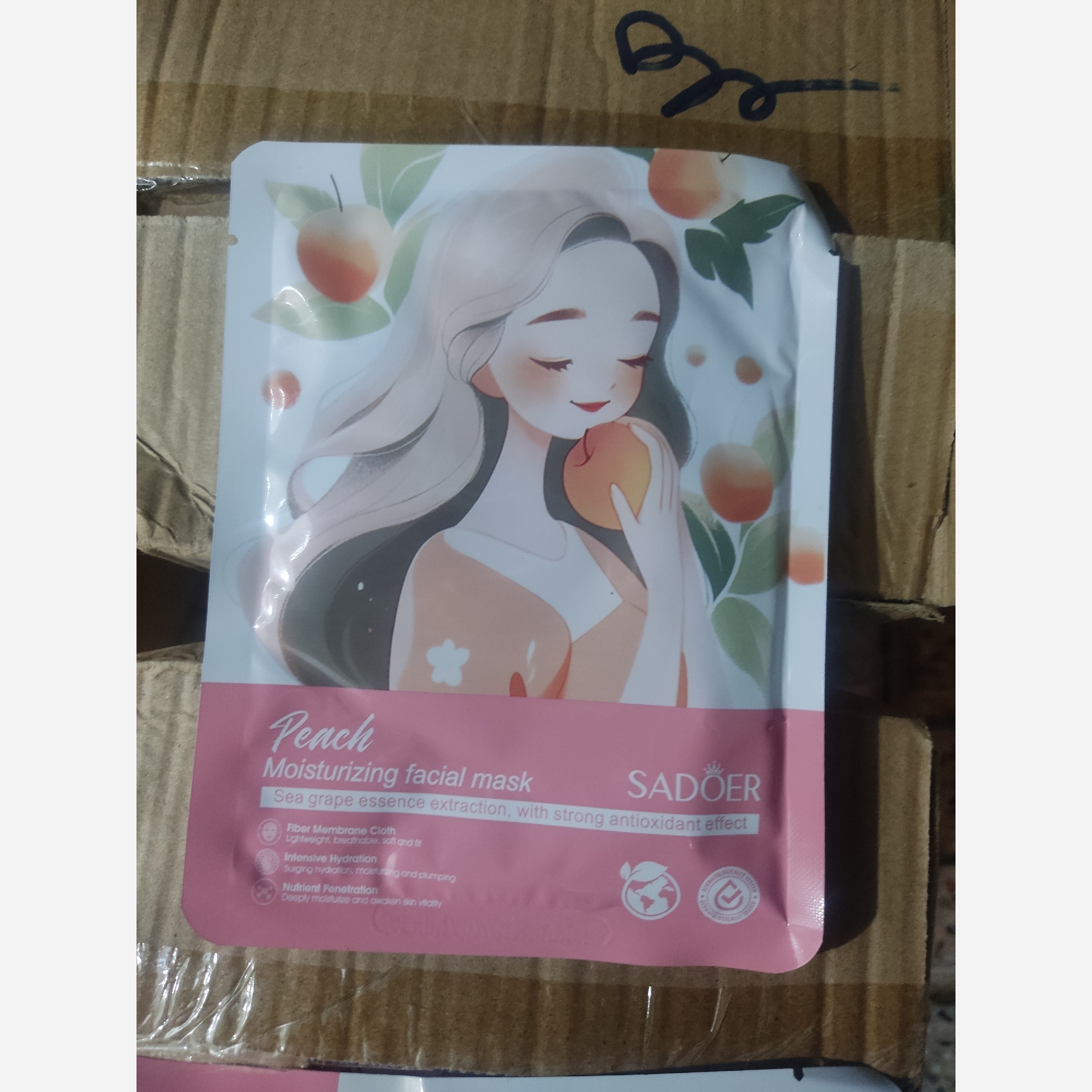 ماسک ورقه ای هلو سادور (آرایشی بهداشتی افلاک)