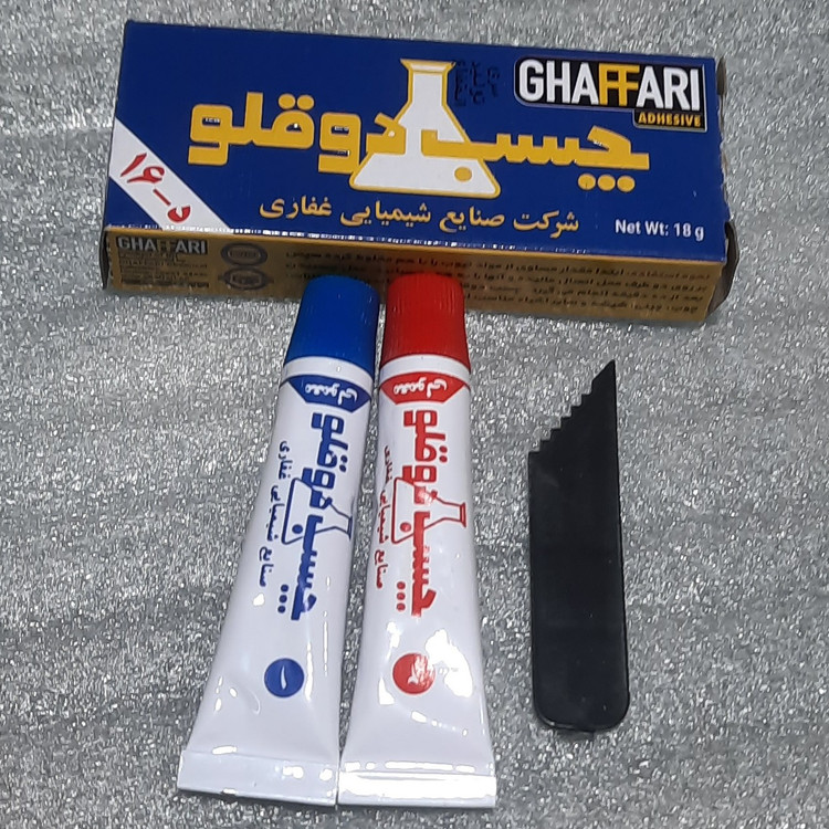 چسب دوقلو دورنگ غفاری اصل