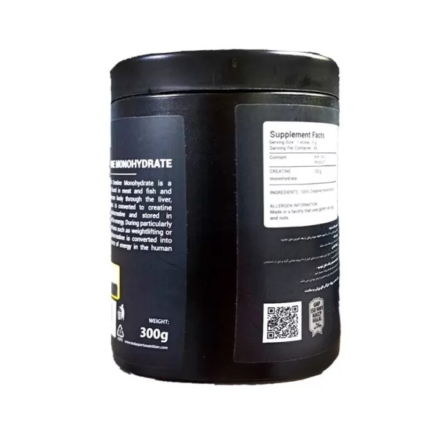 کراتین مونوهیدرات تسلا 300 گرم