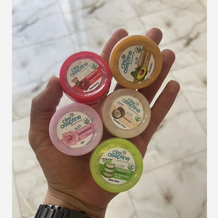 کرم مرطوب کننده دست و صورت سیر آسپتین 30 میل مدل جیبی فانتزی