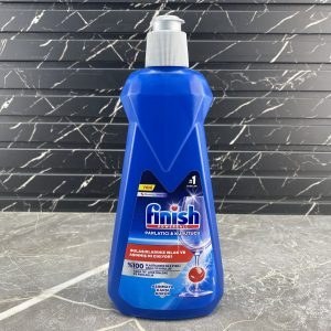 مایع جلادهنده ماشین ظرفشویی فینیش حجم 400 میل اصل ترکیه مدل FINISH PARLATICI