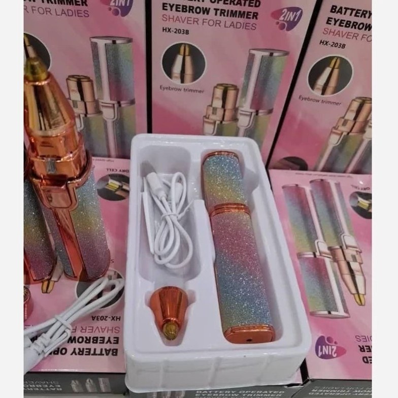 موزن و شیور ماتیکی اکلیلی شارژی دو کاره صورت و ابرو اصل اورجینال با ضمانت کیفیت