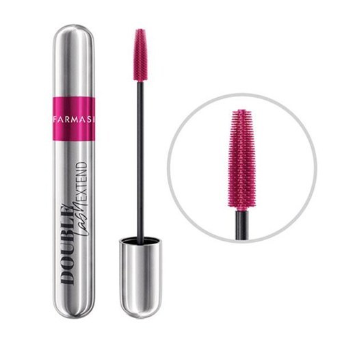 ریمل دو سر بلند کننده و حجم دهنده فارماسی DOUBLE LASH EXTEND MASCARA فارماسی حجم12میل کاملا اورجینال