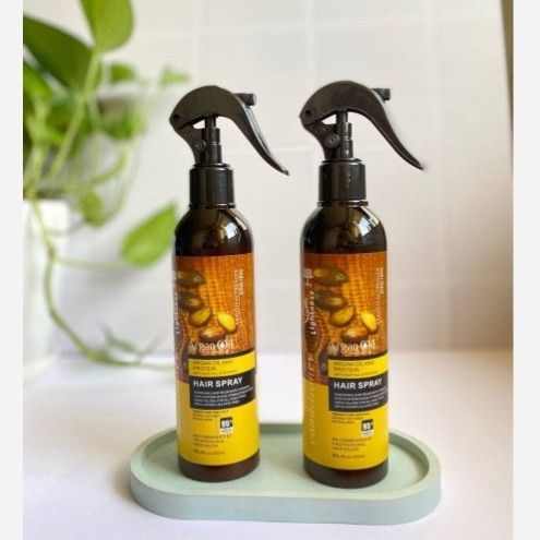 اسپری دو فاز مو لایتنس حاوی روغن آرگان بدون سولفات ( اصل اورجینال ) گره باز کن قوی