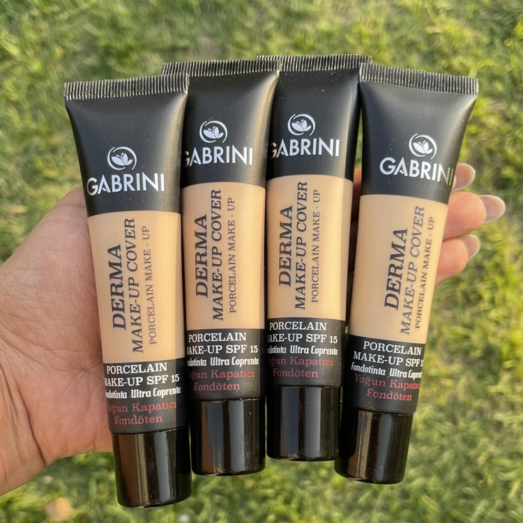 کرم پودر گابرینی مات سری درما اصل اورجینال در 4 شماره با کاور فوق العاده