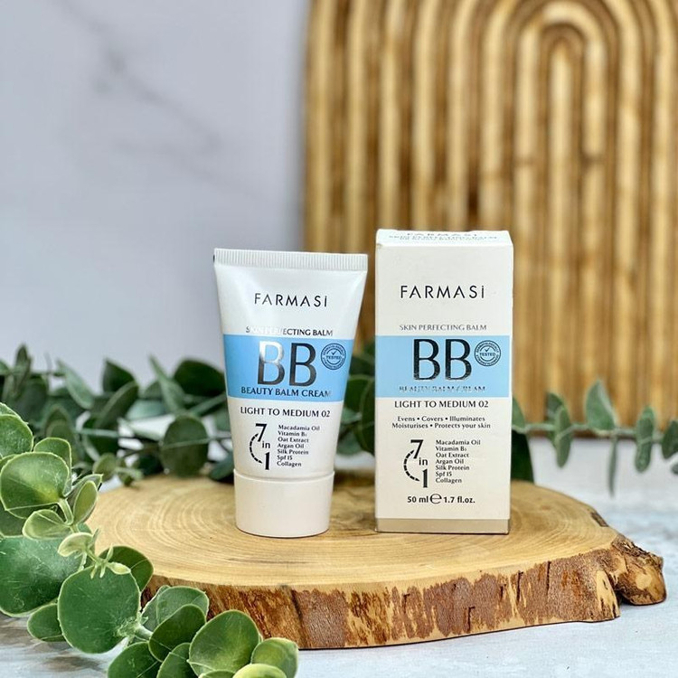 بی بی کرم فارماسی اصل اورجینال در 3 شماره ( چهار کاره پرایمر مرطوب کننده کرم پودر و ضد آفتاب )