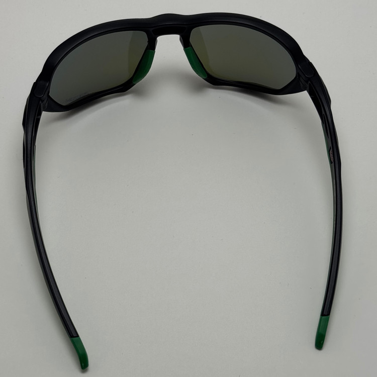 عینک آفتابی اسپرت اوکلی Oakley مدل 9019 سبز مشکی عدسی آبی