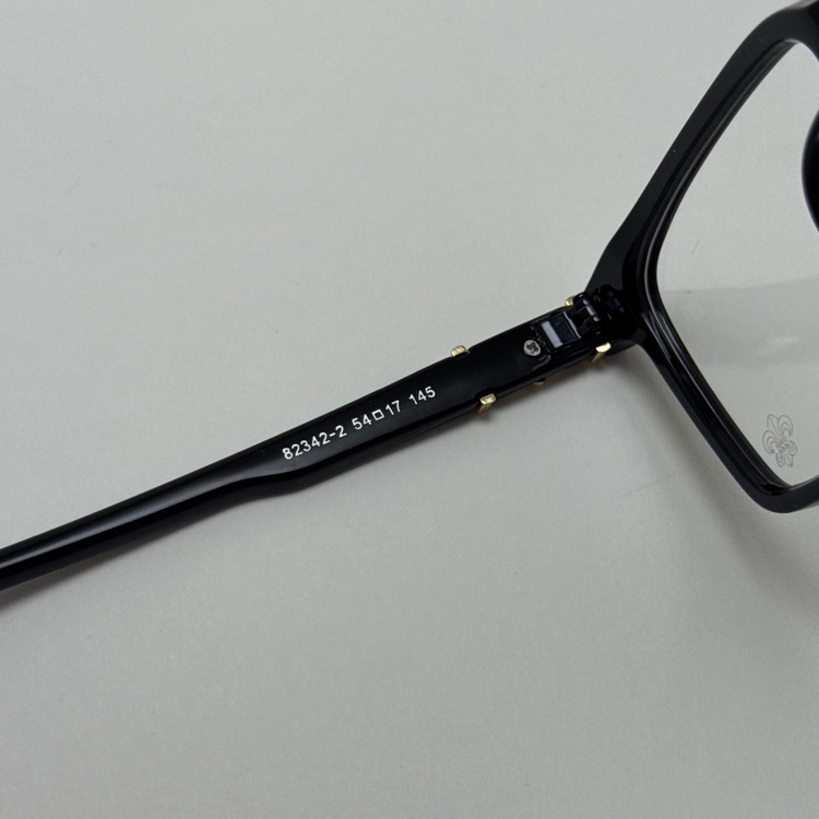 عینک بلوکات کروم هارتز مشکی طلایی Chrome Hearts 52342 - کیفیت مستر
