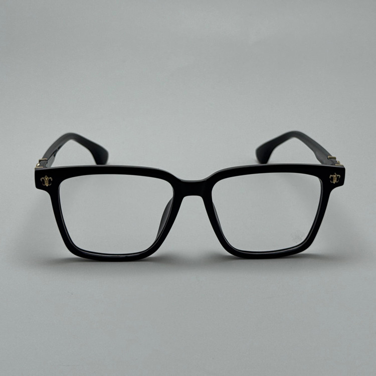 عینک بلوکات کروم هارتز مشکی طلایی Chrome Hearts 52342 - کیفیت مستر