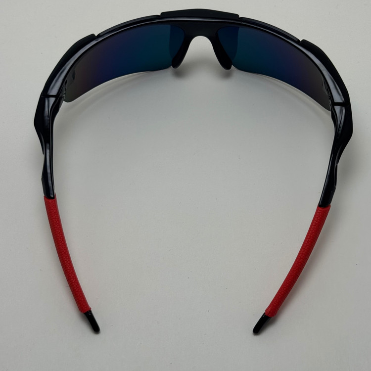 عینک آفتابی اسپرت اوکلی Oakley مدلRadar عدسی آتیشی فریم مشکی 806
