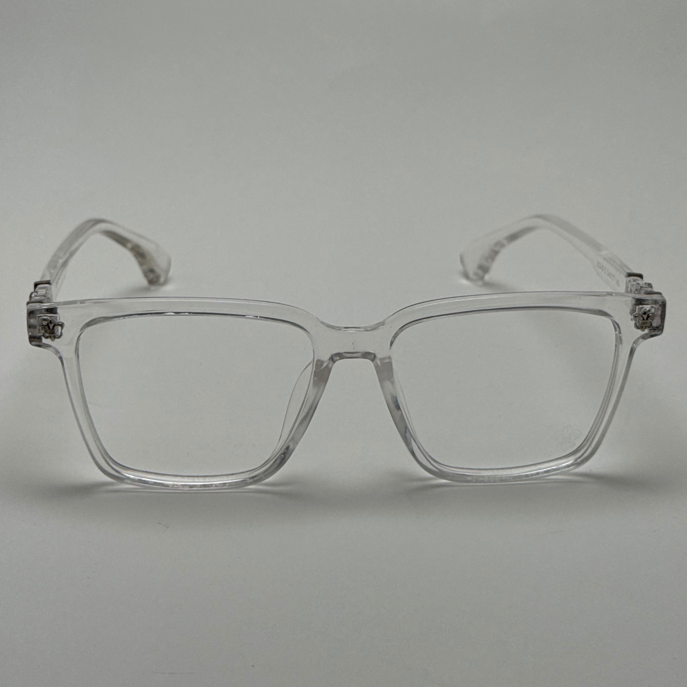 عینک بلوکات کروم هارتز کریستال نقره ای Chrome Hearts 52342 - کیفیت مستر