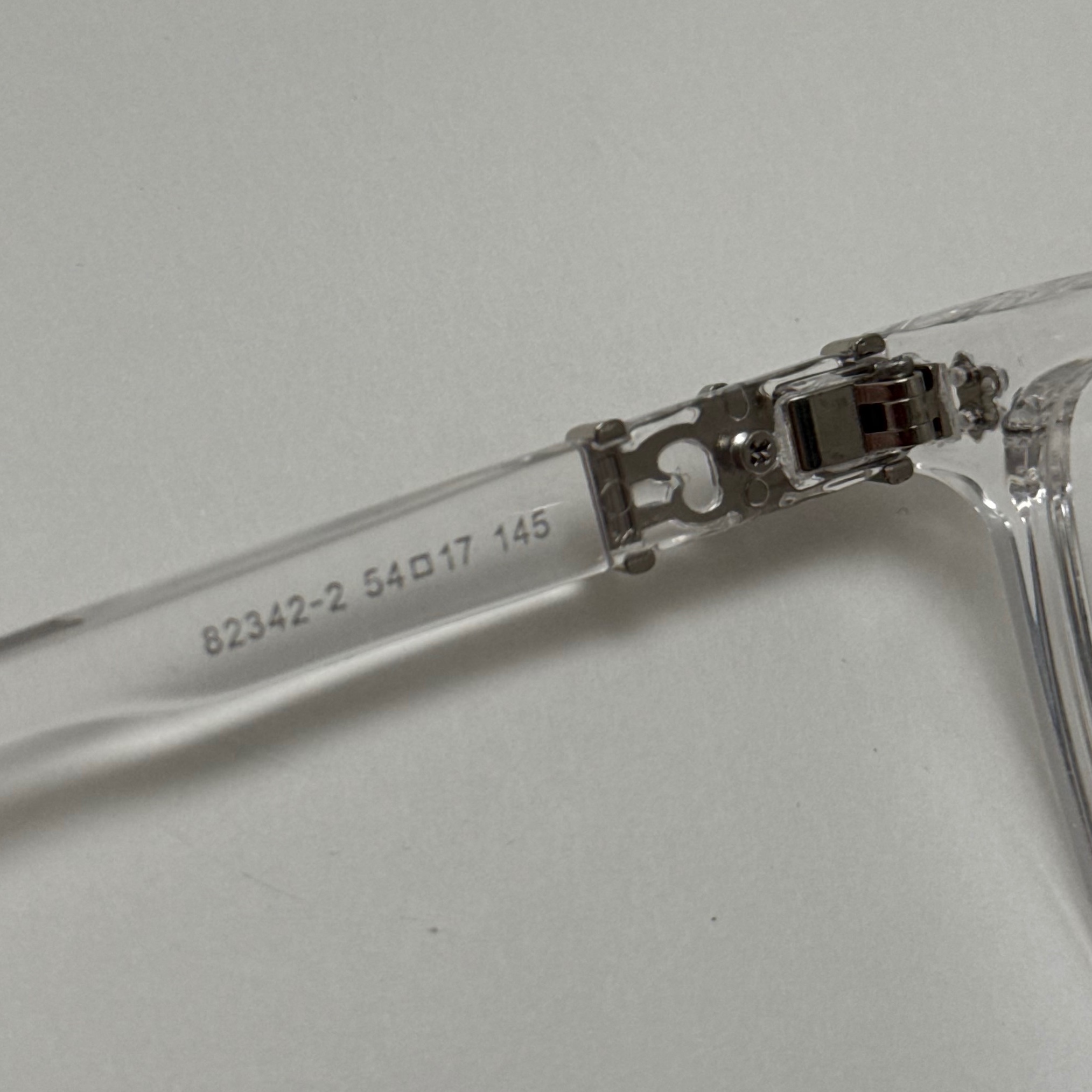 عینک بلوکات کروم هارتز کریستال نقره ای Chrome Hearts 52342 - کیفیت مستر