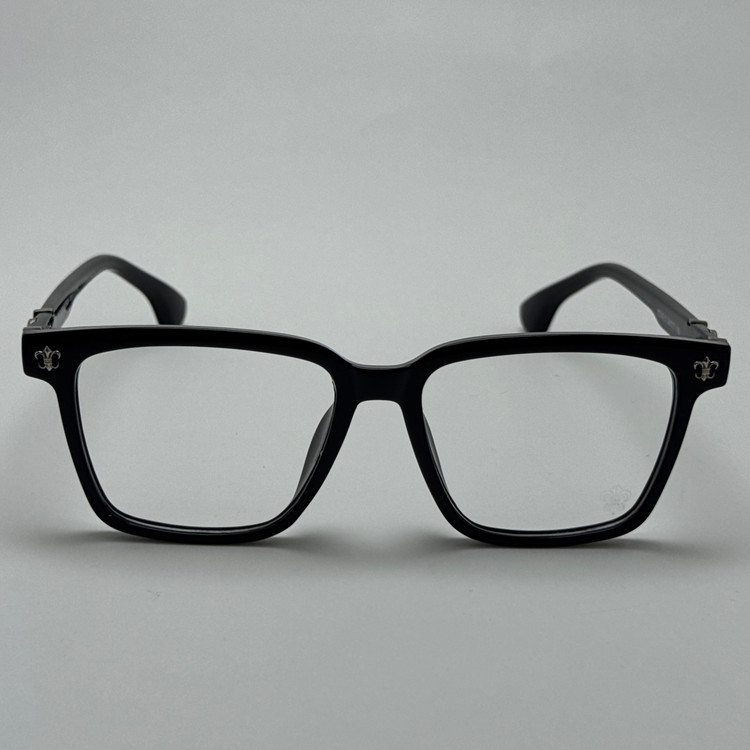 عینک بلوکات کروم هارتز مشکی نقره ای Chrome Hearts 52342 - کیفیت مستر