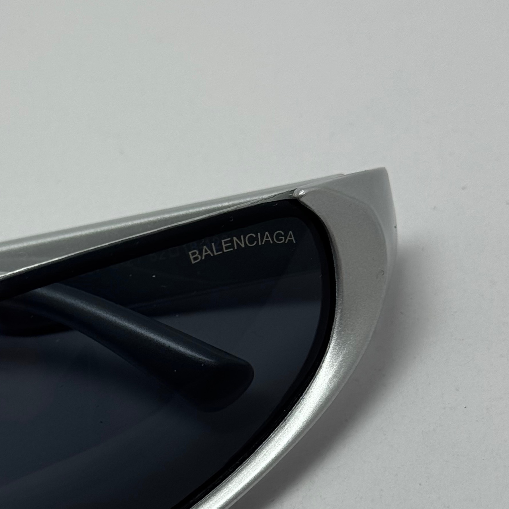 عینک آفتابی فشن برند بالنسیاگا BALENCIAGA نقره ای کد 637