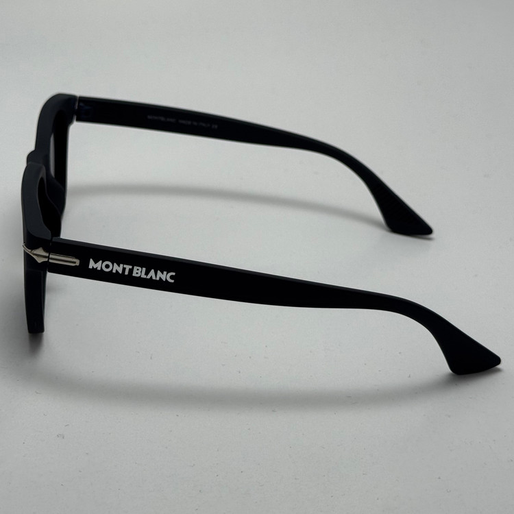 عینک آفتابی پلاریزه مون بلان MONT BLANC سبک آبی نفتی کد 0302
