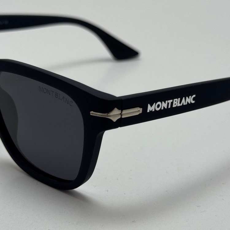 عینک آفتابی پلاریزه مون بلان MONT BLANC سبک آبی نفتی کد 0302