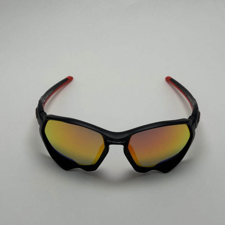 عینک آفتابی اسپرت اوکلی Oakley مدل 9019 آتیشی فریم مشکی