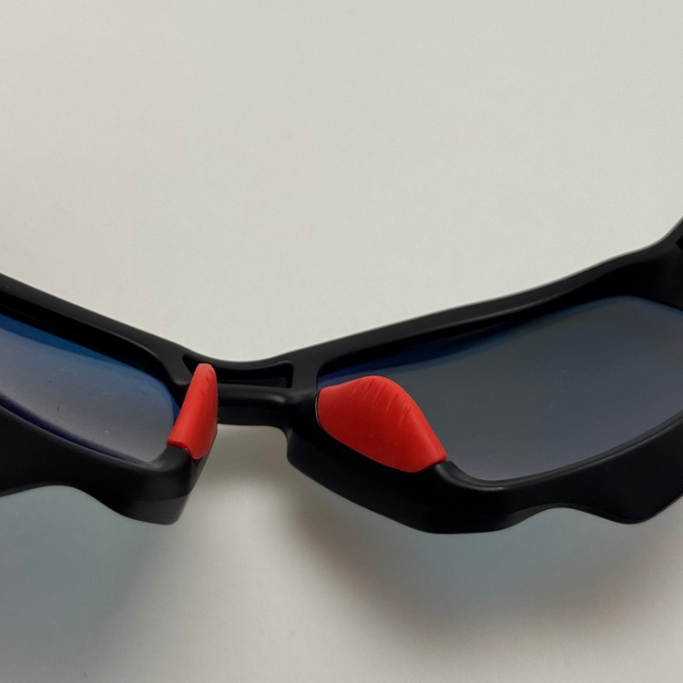 عینک آفتابی اسپرت اوکلی Oakley مدل 9019 آتیشی فریم مشکی