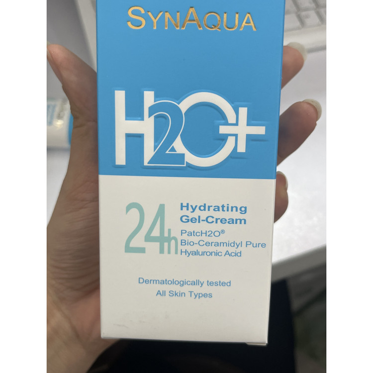 کرم ژل آبرسان 24 ساعته ساین اسکین H2O مناسب انواع پوست 75 گرم
