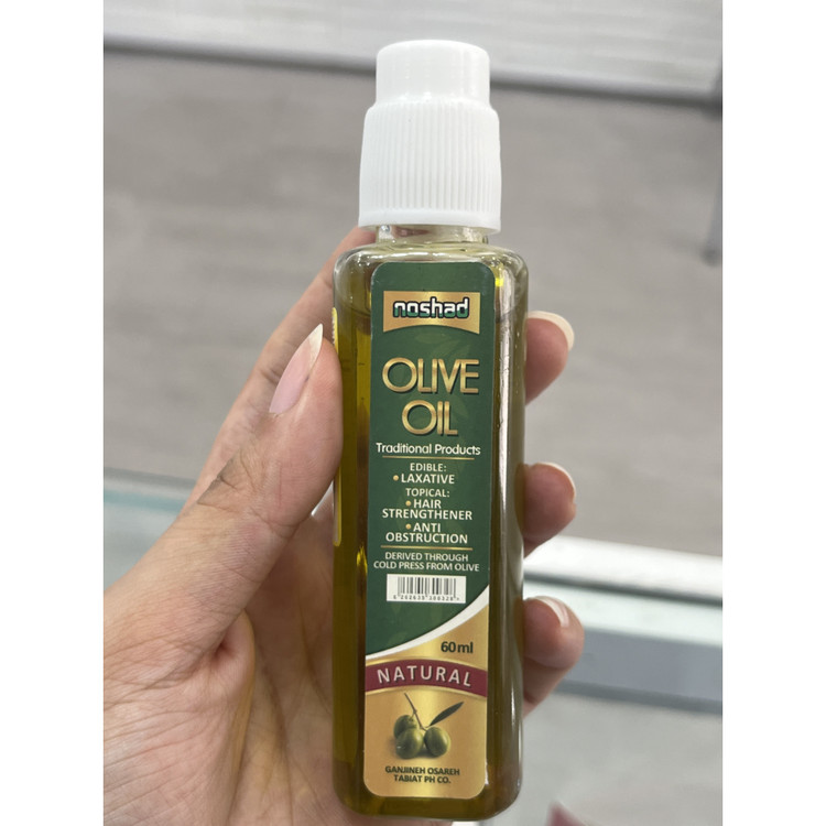 روغن زیتون نوشاد خوراکی و موضعی 60 میلی لیتر