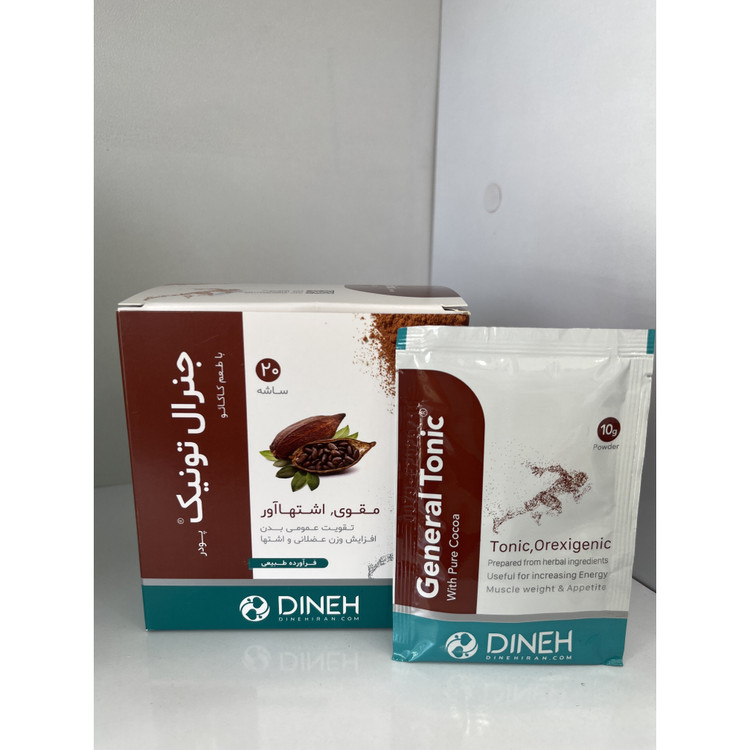 ساشه جنرال تونیک کاکائویی دینه بسته 20 عددی