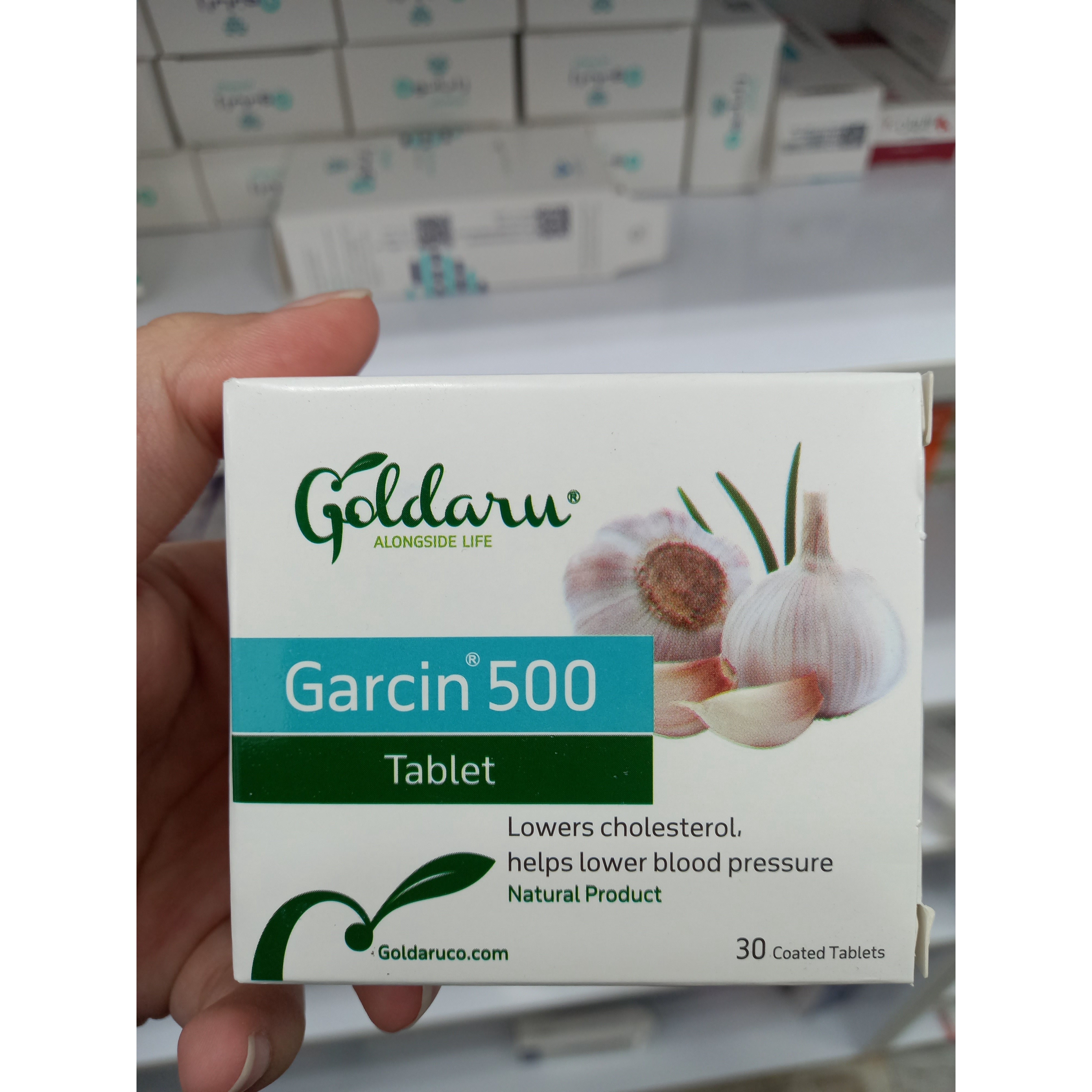 قرص گارسین 500 گل دارو برای کاهش کلسترول و فشارخون 30 عدد
