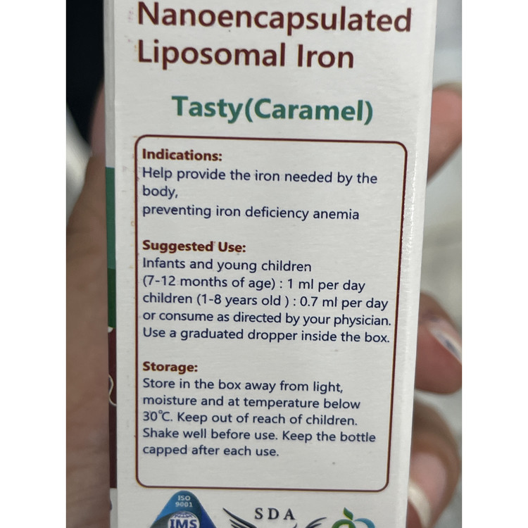 قطره آهن فروزومال 11 میلی گرم سیمرغ دارو عطار 30 میلی لیتر