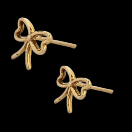 گوشواره طلا 18عیار پاپیون 0.530گرم