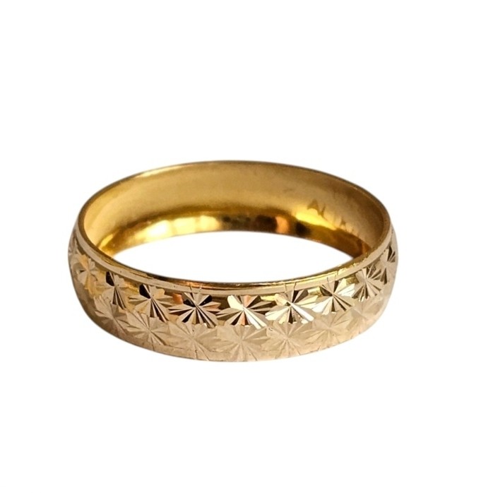 انگشتر طلا 18عیار استارداست 1.410گرم