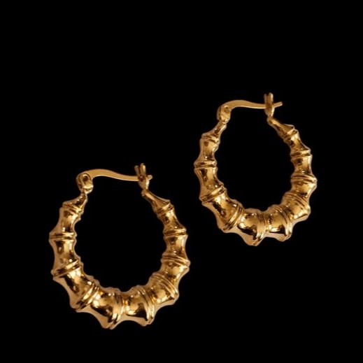 گوشواره طلا 18عیار لوتوس مهتاب 5.270گرم