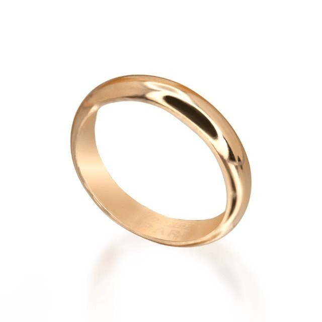 حلقه طلا 18عیار رینگ کلاسیک 1.510گرم