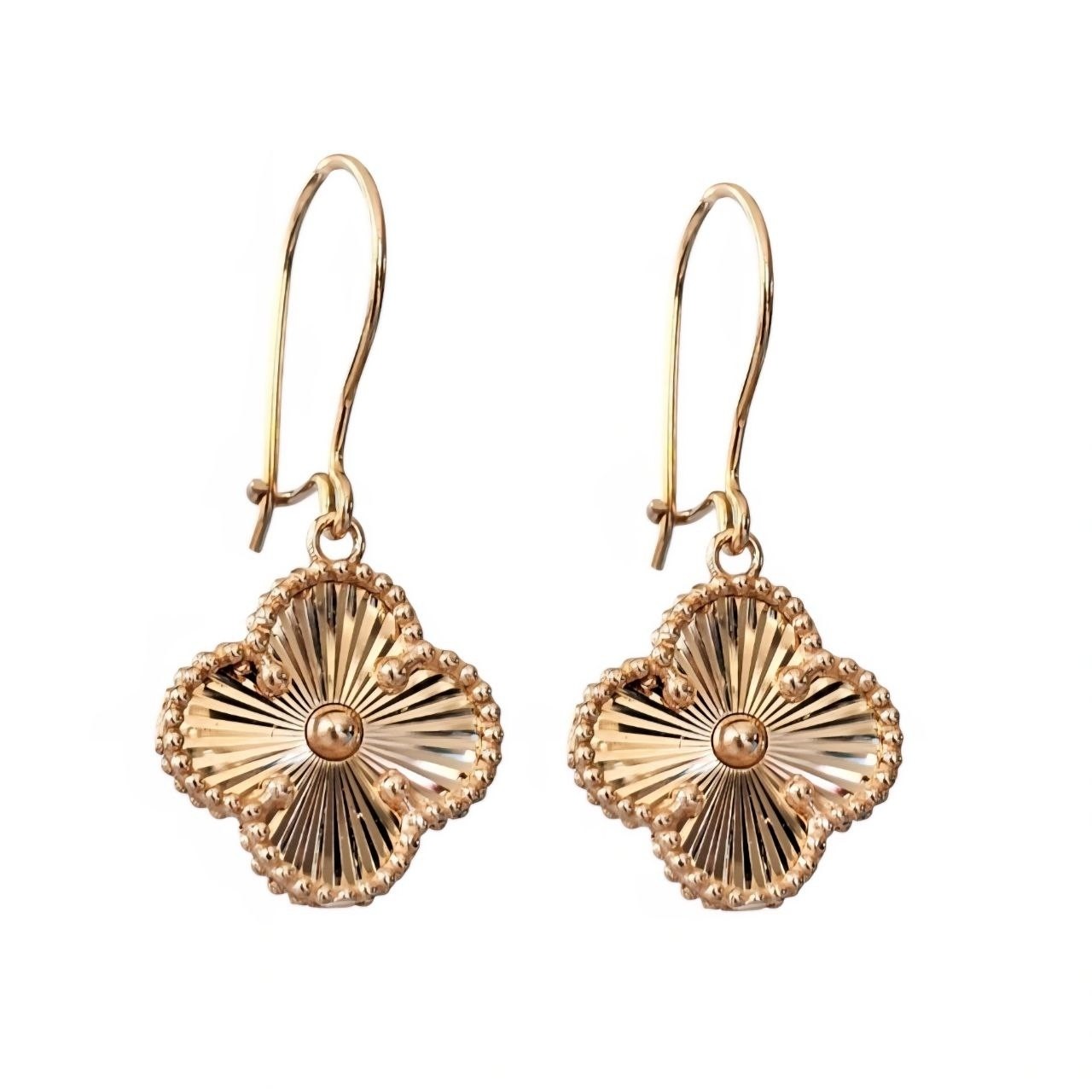 گوشواره طلا 18عیار ونکلیف شارپ 2.260گرم
