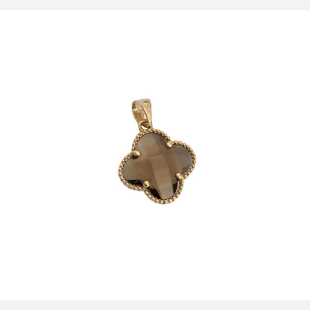 آویز طلا 18عیار ونکلیف دودی 0.980گرم