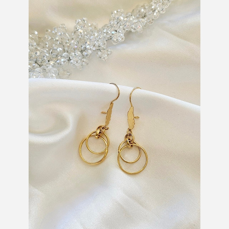 گوشواره طلا 18 عیار مورن هانیه 2.320گرم