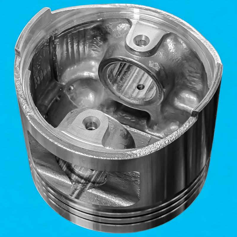پیستون و گژن پین خودرو عظام مدل HP+ 025 مناسب برای پراید بسته 4 عددی