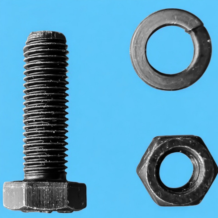 پیچ و مهره گاردن دیفرانسیل مدل Bsk.001752 مناسب برای پیکان و روآ و آریسان بسته 4 عددی