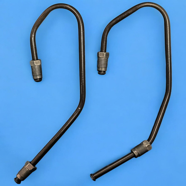لوله یک خم دو خم جعبه فرمان هیدرولیک خودرو فورس مدل 003873 مناسب برای پژو ۴۰۵ و پژو پارس بسته ۲ عددی