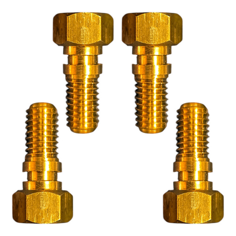 پیچ کورکن ورودی سوخت گاز سرسیلندر خودرو فورس مدل 003408 کد XU7.XU7P مناسب برای پژو ۴۰۵ و پژو پارس بسته ۴ عددی