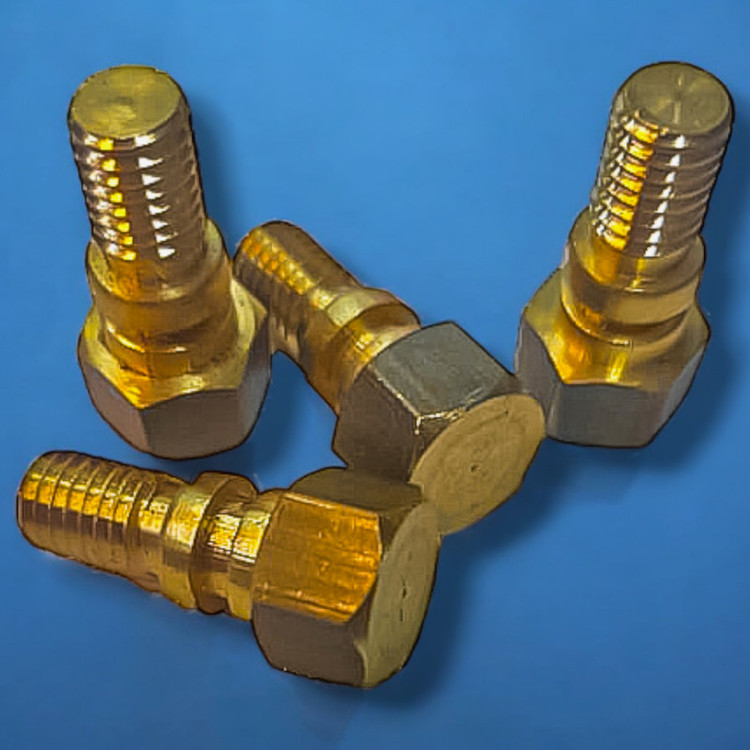 پیچ کورکن ورودی سوخت گاز سرسیلندر خودرو فورس مدل 003408 کد XU7.XU7P مناسب برای پژو ۴۰۵ و پژو پارس بسته ۴ عددی