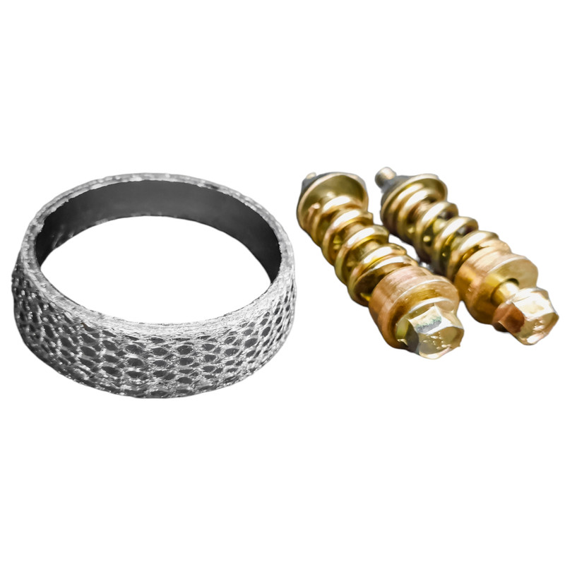 مجموعه واشر و پیچ و مهره گلویی اگزوز خودرو فورس مدل 002691 مناسب برای وانت آریسان ۲ ، سمند سورن پلاس بسته ۳ عددی