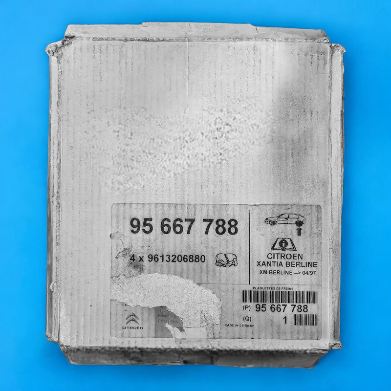 لنت ترمز عقب خودرو سیتروین مدل 002287 دو جفت مناسب برای سیتروئن C5